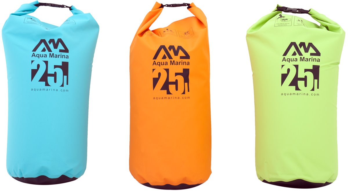 Aqua Marina super Easy Dry Bag Wasserdichter Tasche Packsack Seesack Beutel Kayak Kanu 25l 